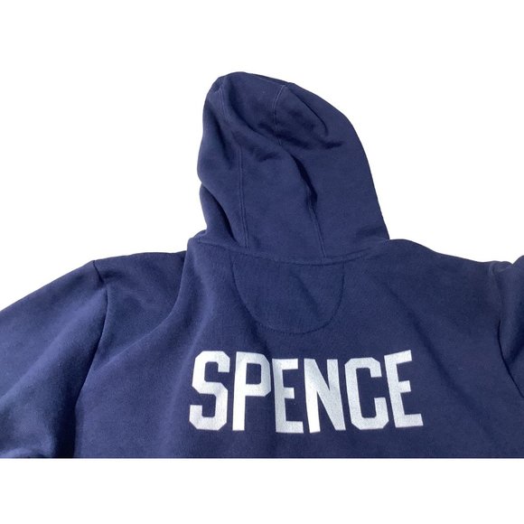 Denver Broncos Hooded Sweatshirt Size Large NFL Apparel Made In Honduras Pocket - Picture 10 of 11